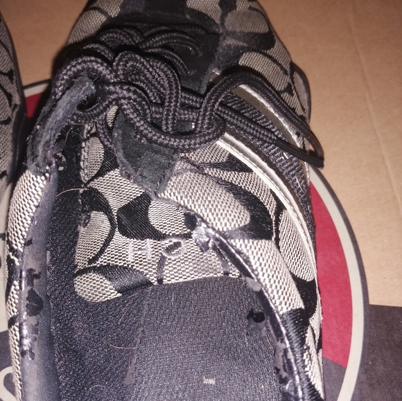 Coach Jayme Q582 Signature Sneakers Size 8M - Picture 5 of 10